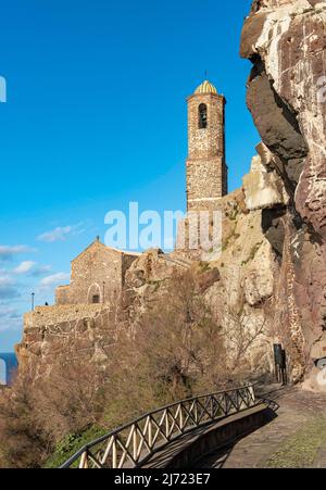 Cathédrale de Castelsardo, Sardaigne, Italie Banque D'Images