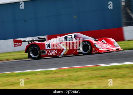 Henry Pearman, Mark Sumpter, Porsche 962C, C1 par Duncan Hamilton ROFGO pour l'usine d'origine des voitures du Groupe C1, une course de quarante minutes avec une fosse obligatoire Banque D'Images