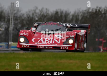 Henry Pearman, Mark Sumpter, Porsche 962C, C1 par Duncan Hamilton ROFGO pour l'usine d'origine des voitures du Groupe C1, une course de quarante minutes avec une fosse obligatoire Banque D'Images