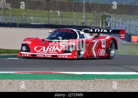 Henry Pearman, Mark Sumpter, Porsche 962C, C1 par Duncan Hamilton ROFGO pour l'usine d'origine des voitures du Groupe C1, une course de quarante minutes avec une fosse obligatoire Banque D'Images