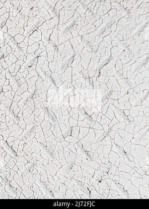 Feuille ondulée en acier blanc avec surface de texture comme arrière-plan en plein écran Banque D'Images