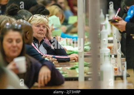 Brentwood Essex 6th mai 2022 Brentwood borough council nombre d'élections locales au Brentwood Centre, Brentwood Essex crédit Ian DavidsonAlamy Live News Banque D'Images