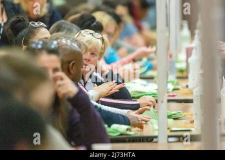 Brentwood Essex 6th mai 2022 Brentwood borough council nombre d'élections locales au Brentwood Centre, Brentwood Essex crédit Ian DavidsonAlamy Live News Banque D'Images