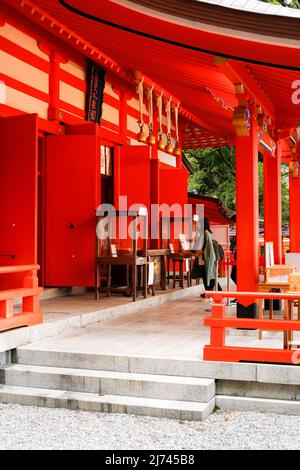 wakayama, japon, 2022/30/04 , Kumano Nachi Taisha. Est un sanctuaire shinto et fait partie des sites sacrés du patrimoine mondial et du pèlerinage de Rou, désignés par l'UNESCO Banque D'Images