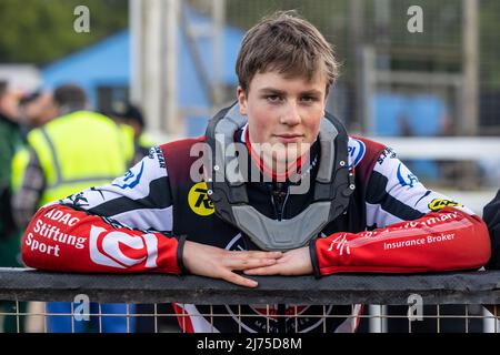 Norick Blödorn (Bloedorn). Belle vue Aces. Pilote de circuit international allemand Banque D'Images