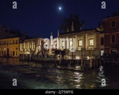 Italien Venendig Peggy Guggenheim Museum -247 am Canal Grande unvollendeter Palazzo Vernier dei Leoni von 1749 heute Museum für moderne Kunst Banque D'Images