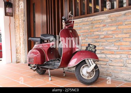 Piaggio Vespa scooter italien Banque D'Images