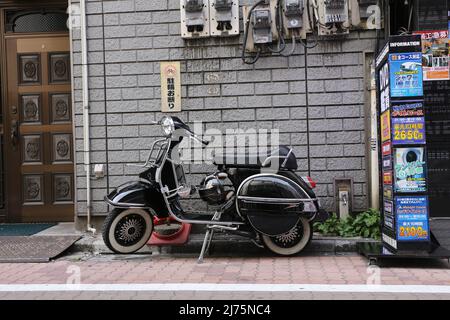 Piaggio Vespa scooter italien Banque D'Images