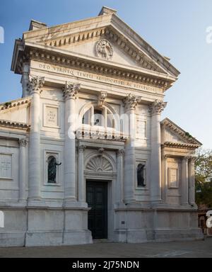 Italien Veneig San Francesco della Vigna -360 Fassade 1562-72 von Andrea Palladio Banque D'Images