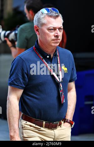 François Dumontier (CDN) promoteur du GP canadien. 06.05.2022. Formula 1 World Championship, Rd 5, Miami Grand Prix, Miami, Floride, USA, jour de la pratique. Le crédit photo doit être lu : images XPB/Press Association. Banque D'Images