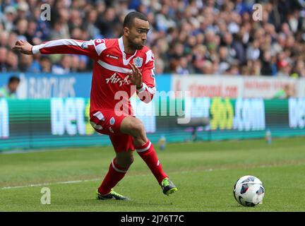 28 avril 2013 - Soccer - Barclays Premier League football - Reading FC vs Queens Park Rangers - Jose Bosingwa of Queens Park Rangers - photographe: Paul Roberts / Pathos. Banque D'Images