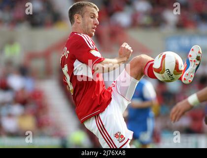 8th septembre 2012 - Npower League1 football - Swindon Town vs Leyton Orient. Andy Williams de Swindon Town. Photographe: Paul Roberts / Pathos. Banque D'Images