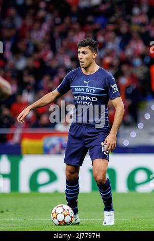 MADRID - APR 13: Rodin action pendant le match de la Ligue des Champions entre le Club Atletico de Madrid et Manchester City au Metropolitano Stadium on Banque D'Images
