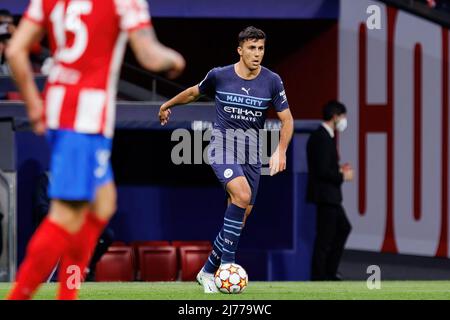 MADRID - APR 13: Rodin action pendant le match de la Ligue des Champions entre le Club Atletico de Madrid et Manchester City au Metropolitano Stadium on Banque D'Images