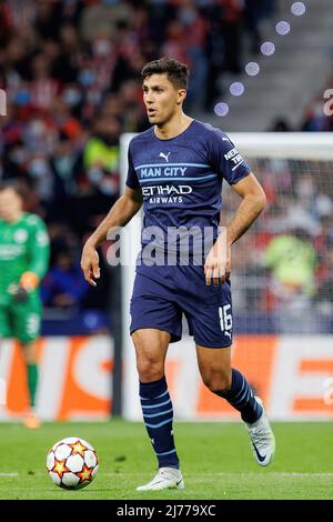 MADRID - APR 13: Rodin action pendant le match de la Ligue des Champions entre le Club Atletico de Madrid et Manchester City au Metropolitano Stadium on Banque D'Images