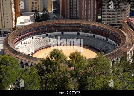 plza de toros, panoramica desde el parador de Gibraltar, Malaga . foto: © Rosmi Duaso/fototext,BCN. Banque D'Images