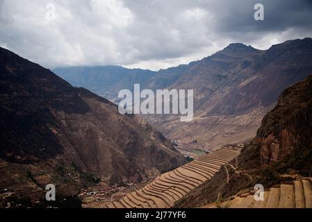 Vallée sacrée région de Cusco Pérou Banque D'Images