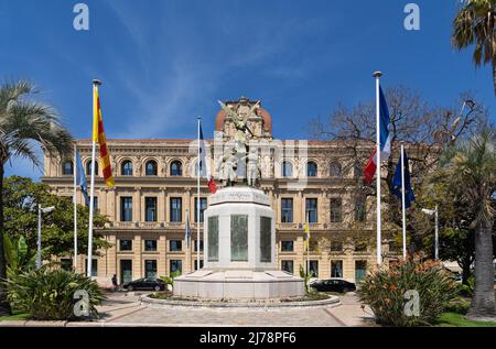 Hôtel de ville à Cannes Banque D'Images