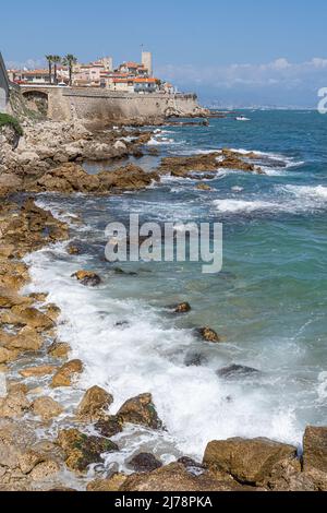 Antibes sur la Côte d'Azur Banque D'Images