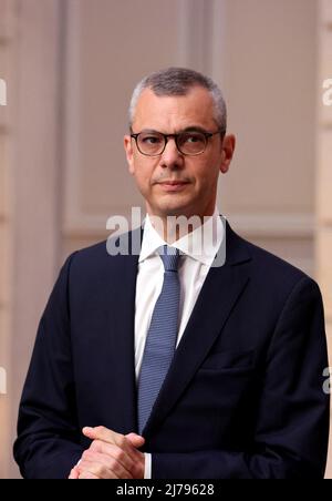 Paris, France. 07th mai 2022. Alexis Kohler lors de la cérémonie d'investiture du Président français de la République, Emmanuel Macron, au Palais de l'Elysée à Paris, France, le 7 mai 2022, après sa réélection le 24 avril. Photo de Dominique Jacovides/pool/ABACAPRESS.COM crédit: Abaca Press/Alay Live News Banque D'Images