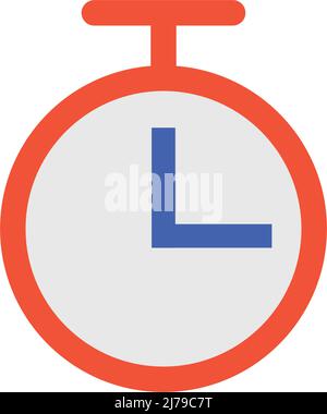 Icône du minuteur. Icône du chronomètre. Vecteur modifiable. Illustration de Vecteur