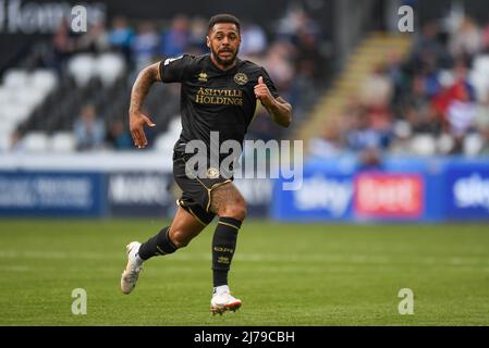 Andre Gray #19 de Queens Park Rangers pendant le match Banque D'Images