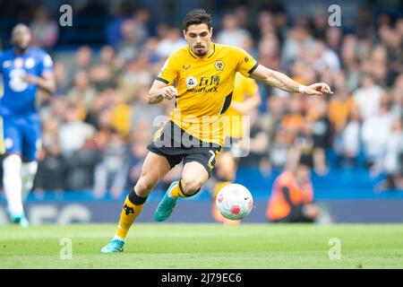 Londres, Royaume-Uni. 07th mai 2022. Pedro Neto de Wolverhampton Wanderers lors du match Premier League entre Chelsea et Wolverhampton Wanderers à Stamford Bridge, Londres, Angleterre, le 7 mai 2022. Photo de Salvio Calabre. Utilisation éditoriale uniquement, licence requise pour une utilisation commerciale. Aucune utilisation dans les Paris, les jeux ou les publications d'un seul club/ligue/joueur. Crédit : UK Sports pics Ltd/Alay Live News Banque D'Images