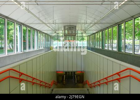 Wien, U-Bahn-Linie U3, Station Rochusgasse // Vienne, ligne de métro U3, Rochusgasse Banque D'Images