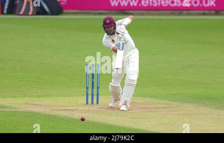 Londres, Royaume-Uni. 7 mai 2022. Londres, Royaume-Uni. Matthew Kelly, de Northamptonshire, battant à Surrey, prenez le Northamptonshire dans le championnat du comté de Kia Oval, troisième jour David Rowe/Alay Live News Banque D'Images