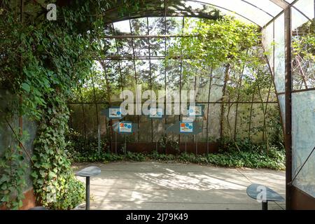 Paris, an der Seine, jardin d'Archipel, schwimmende Gärten // Paris, Seine, jardin d'Archipel, Jardins flottants Banque D'Images