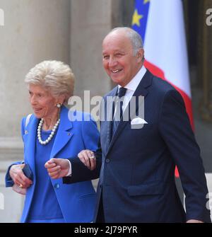Paris, France. 07th mai 2022. Invité arrivant pour la cérémonie d'investiture du Président français de la République Emmanuel Macron au Palais de l'Elysée à Paris, France, le 7 mai 2022, à la suite de sa réélection le 24 avril. Photo de Christian Liewig ABACAPRESS.COM crédit: Abaca Press/Alay Live News Banque D'Images