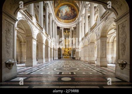 Chapelle royale de Versailles Palace Banque D'Images