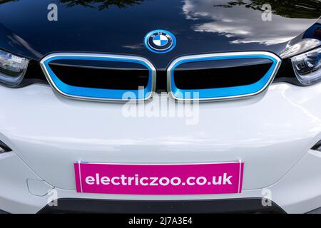 BMW i3 électrique grille de rein Banque D'Images