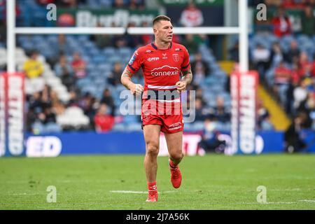 Shaun Kenny-Dowall (4) de Hull KR pendant la partie en , le 5/7/2022. (Photo de Craig Thomas/News Images/Sipa USA) Banque D'Images