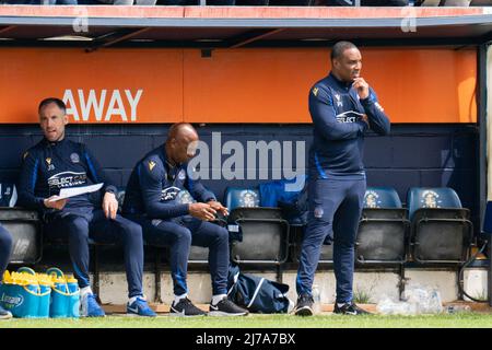 Paul Ince, responsable de Reading, regarde Banque D'Images