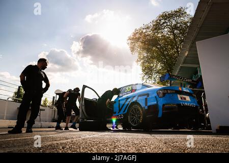 55 QING HUA Ma (CHN), Cyan Racing Lynk & Co, Lynk & Co 03 TCR, action pendant la WTCR - course de France 2022, 1st de la FIA World Touring car Cup 2022, du 7 au 8 mai à Pau, France - photo : Antonin Vincent/DPPI/LiveMedia Banque D'Images