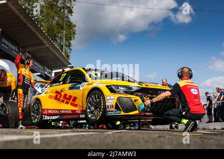 17 BERTHON Nathanael (FRA), Comtoyou DHL Team Audi Sport, Audi RS 3 LMS, pendant la WTCR - course de France 2022, 1st ronde de la FIA World Touring car Cup 2022, du 7 au 8 mai à Pau, France - photo: Antonin Vincent/DPPI/LiveMedia Banque D'Images
