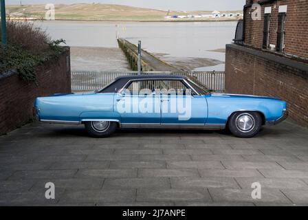 1970 Oldsmobile Rocket 98 voiture de luxe américaine classique Banque D'Images