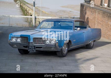 1970 Oldsmobile Rocket 98 voiture de luxe américaine classique Banque D'Images