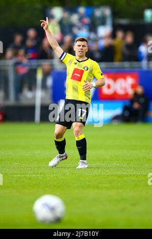 Stade Envirovent, Harrogate, Angleterre - 7th mai 2022 Lloyd Kerry (17) de Harrogate - pendant le jeu Harrogate v Sutton, EFL League 2, 2021/22, au stade Envirovent, Harrogate, Angleterre - 7th mai 2022 crédit: Arthur Haigh/WhiteRosePhotos/Alay Live News Banque D'Images