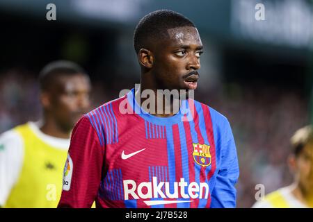 7 mai 2022, Séville, Séville, Espagne: Ousmane Dembele du FC Barcelone lors du match de la Liga Santader entre Real Betis et le FC Barcelone à Benito Villamarin à Séville, Espagne, le 07 mai 2022. (Credit image: © Jose Luis Contreras/DAX via ZUMA Press Wire) Banque D'Images