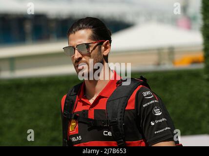 7th mai 2022, Miami International Autodrome, Miami, FORMULE 1 CRYPTO.COM GRAND PRIX DE MIAMI , dans la photo pilote Antonio Giovinazzi Banque D'Images