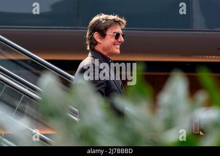 MEXICO, MEXIQUE - 06 MAI : Tom Cruise participe à la première mexicaine de 'Top Gun: Maverick'. (Photo de Francisco Morales/DAMMPHOTO) Banque D'Images