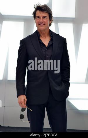 MEXICO, MEXIQUE - 06 MAI : Tom Cruise participe à la première mexicaine de 'Top Gun: Maverick'. (Photo de Francisco Morales/DAMMPHOTO) Banque D'Images