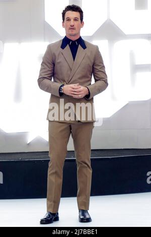 MEXICO, MEXIQUE - 06 MAI : Miles Teller participe à la première mexicaine de 'Top Gun: Maverick'. (Photo de Francisco Morales/DAMMPHOTO) Banque D'Images