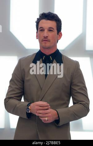 MEXICO, MEXIQUE - 06 MAI : Miles Teller participe à la première mexicaine de 'Top Gun: Maverick'. (Photo de Francisco Morales/DAMMPHOTO) Banque D'Images