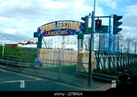 Festival de printemps à Brant Cross, Londres, Royaume-Uni Banque D'Images