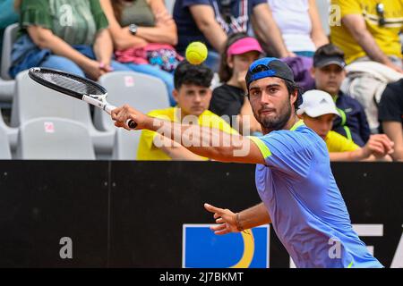 Gianmarco Ferrari (ITA) pendant les qualifications internationales BNL de l'Italie au stade Pietrangeli à Rome le 07 mai 2022. Banque D'Images