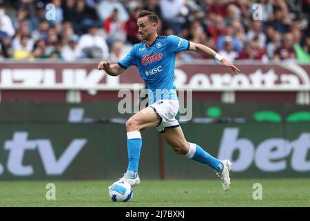 Fabian Ruiz (SSC Napoli) en action pendant Torino FC vs SSC Napoli, italie football série A match à Turin, Italie, mai 07 2022 Banque D'Images