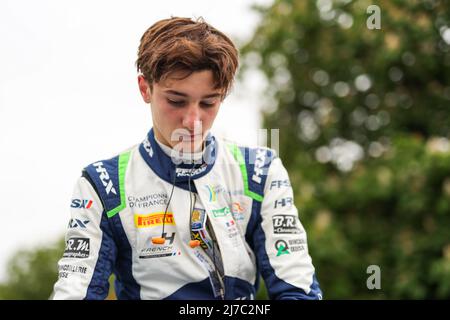 ANDRIOLO Romain (FRA), Formule 4 - Mygale génération 2, portrait lors de la ronde 2nd du Championnat de France FFSA F4 2022, du 7 au 8 mai sur le circuit de Pau-ville à Pau, France - photo Antonin Vincent / DPPI Banque D'Images